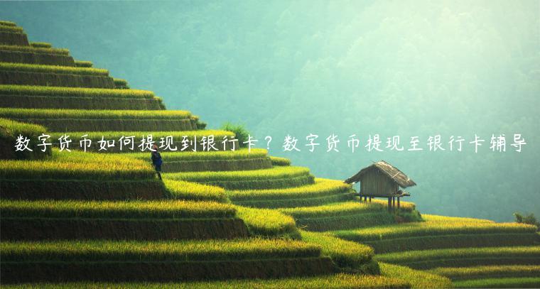 数字货币如何提现到银行卡？数字货币提现至银行卡辅导