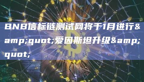 BNB信标链测试网将于1月进行"爱因斯坦升级"