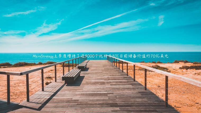 MicroStrategy上季度增持了近9000个比特币BTC目前储备价值约70亿美元