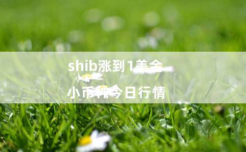 shib涨到1美金（小币种今日行情）