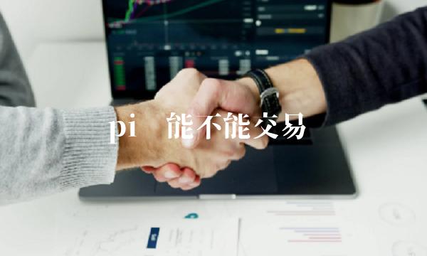 pi币能不能交易