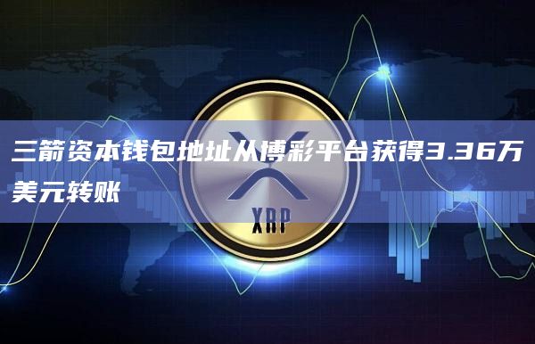 三箭资本钱包地址从博彩平台获得3.36万美元转账