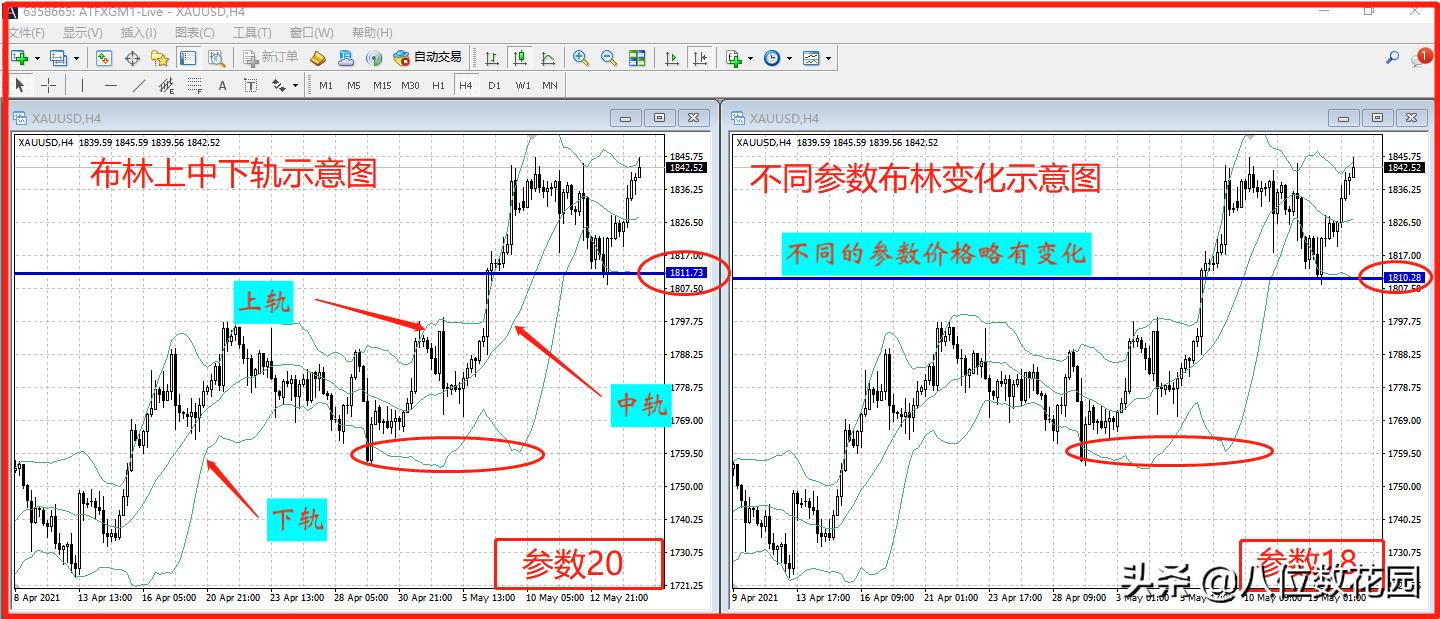 布林线的用法图解(布林线的运用技巧图解)