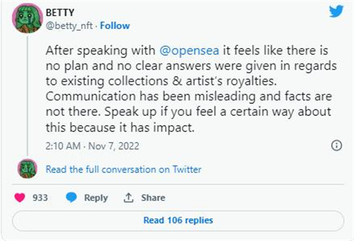 OpenSea推出链上工具以强制执行版税3