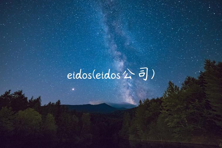 eidos(eidos公司)