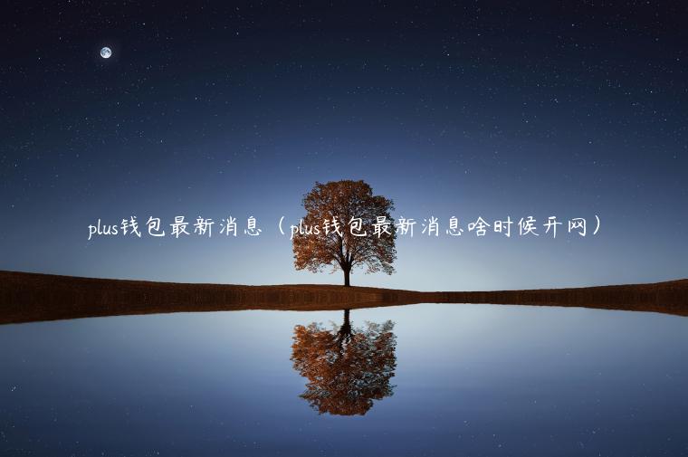 plus钱包最新消息(plus钱包最新消息啥时候开网) plus钱包最新消息(plus钱包最新消息啥时候开网)