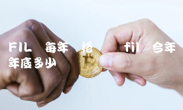 FIL币每年价格记录 fil币今年年底多少钱