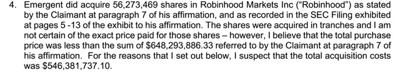 SBF拿Alameda5.46亿美元狂买Roobinhood 今沦FTX债权人瓜分