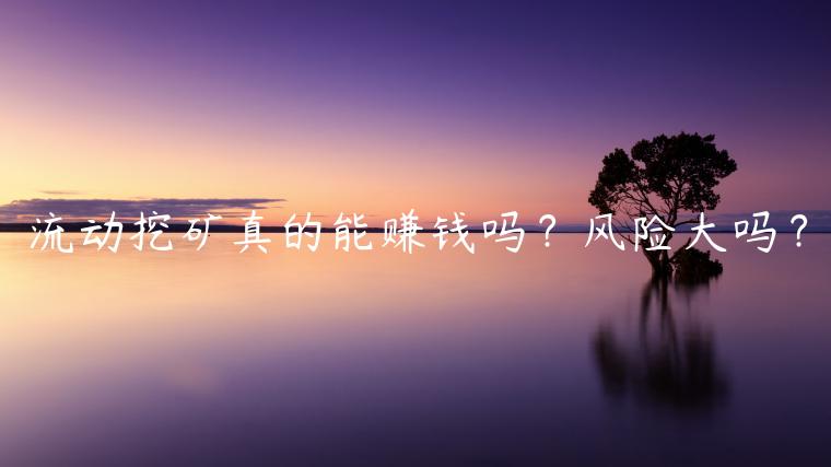 流动挖矿真的能赚钱吗?风险大吗?插图 流动挖矿真的能赚钱吗?风险大吗?