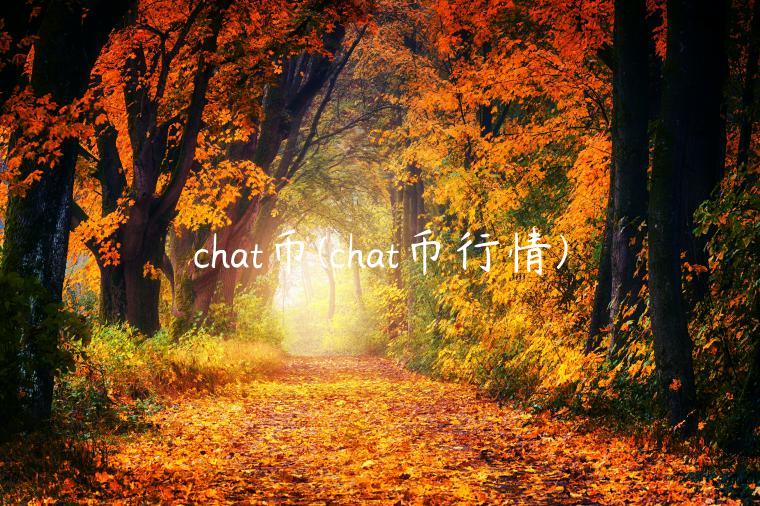 chat币(chat币行情)