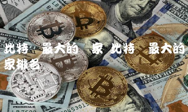 比特币最大的赢家 比特币最大的赢家排名