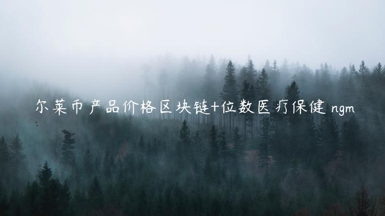 尔莱币产品价格区块链+位数医疗保健 ngm
