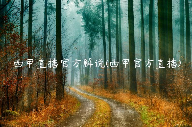 西甲直播官方解说(西甲官方直播)