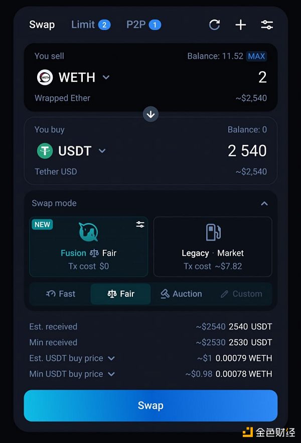 区块链观察 | 聚合器龙头1inch Network Fusion升级速览1