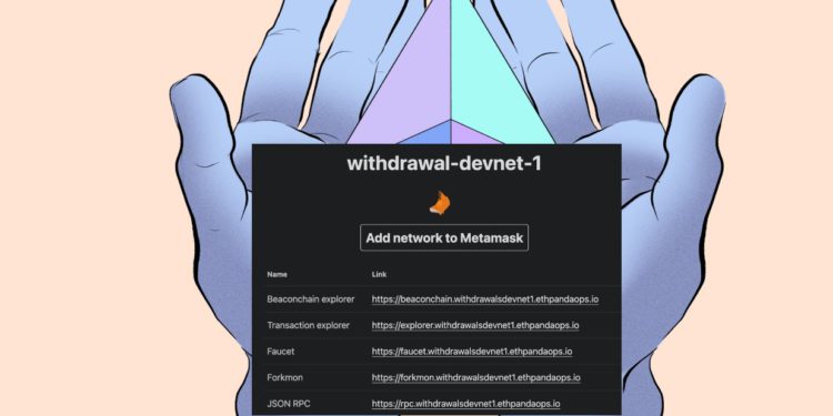 以太坊质押提款测试网已上线！信标链质押数突破1570万ETH