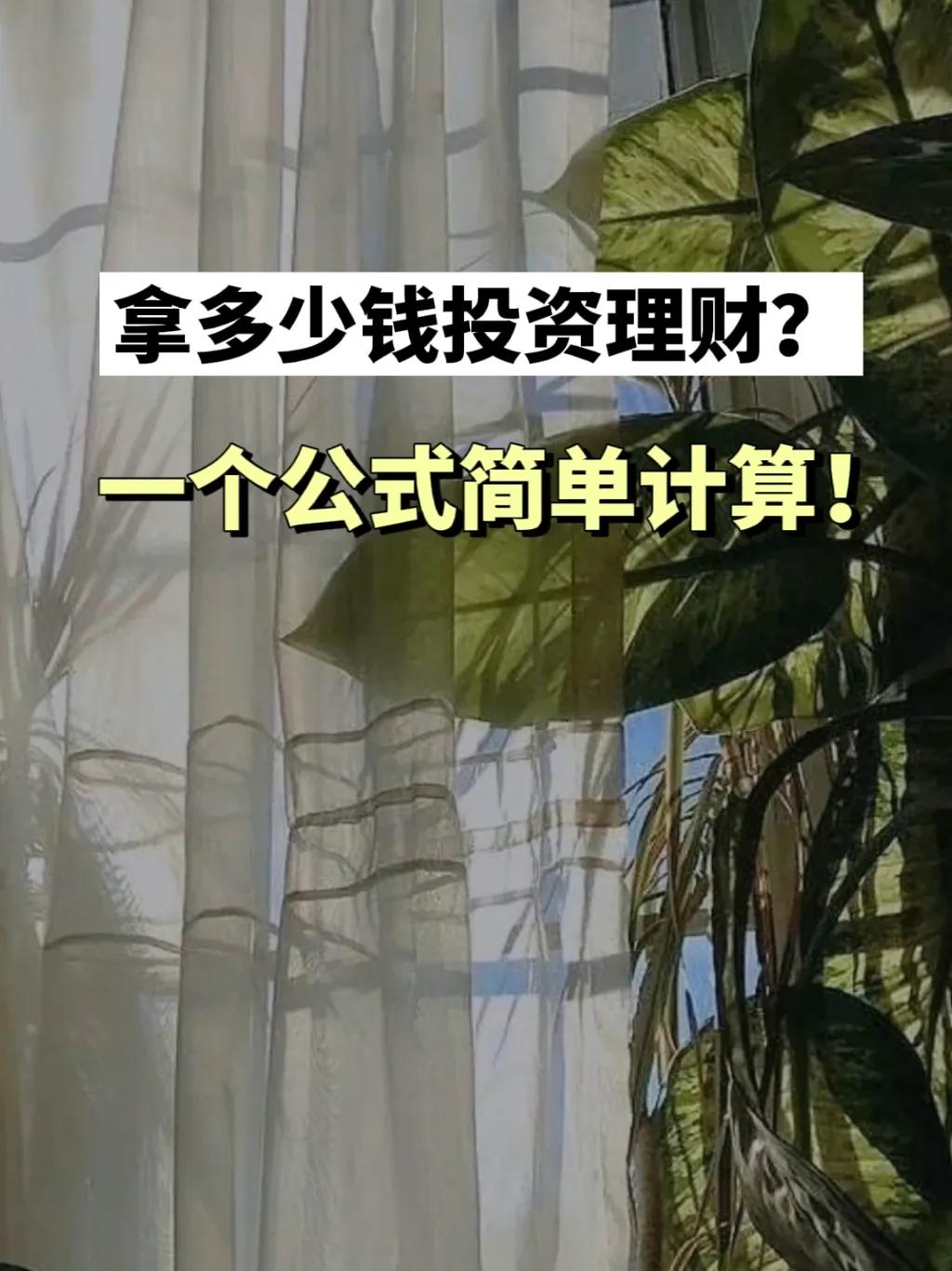 基金理财多少钱合适（基金理财那个好）