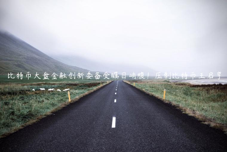 比特币大盘金融创新委备受瞩目峭腹！压制比特币王启亨