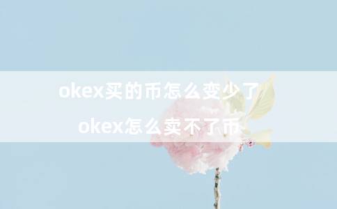 okex买的币怎么变少了（okex怎么卖不了币）