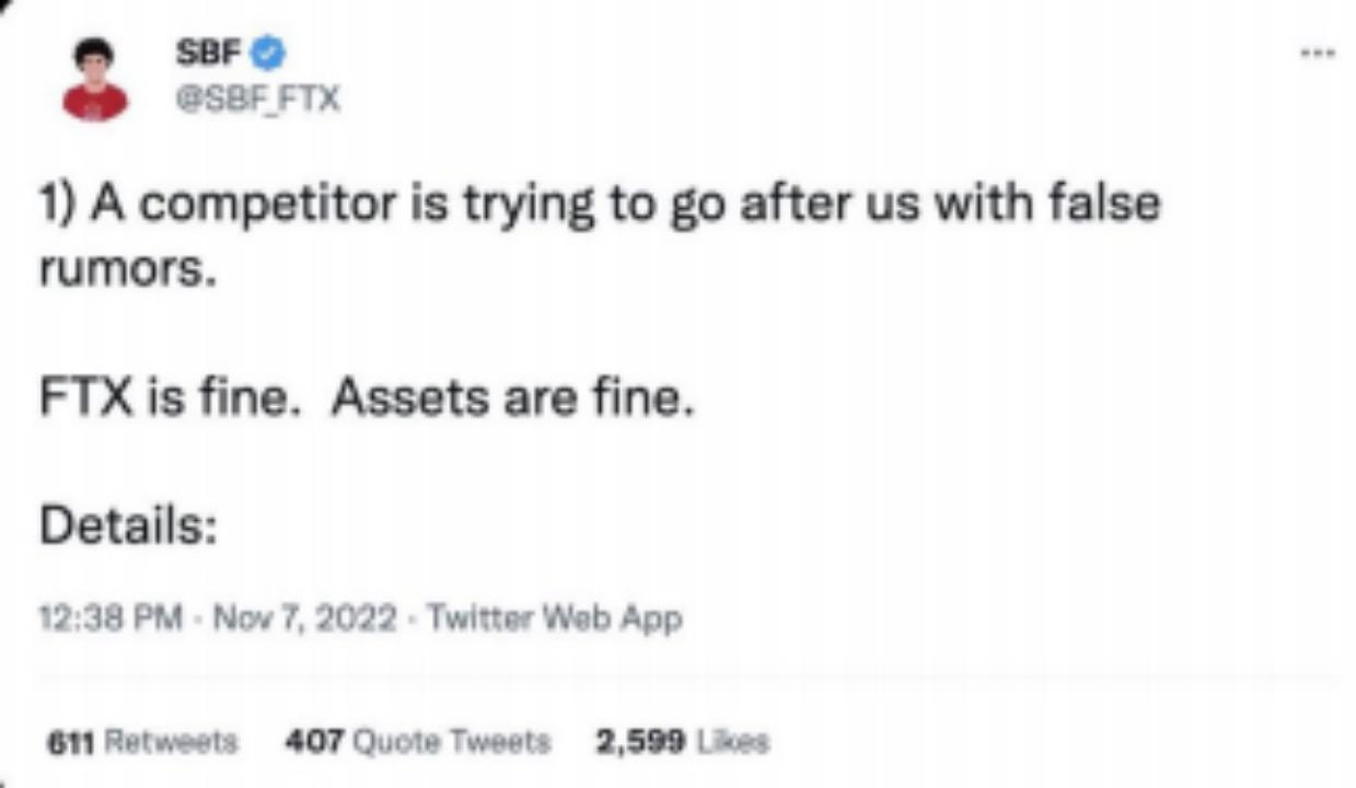有关FTX和Alameda的事实和罪状 有关FTX和Alameda的事实和罪状