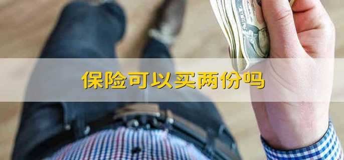 能不能购买两个保险？