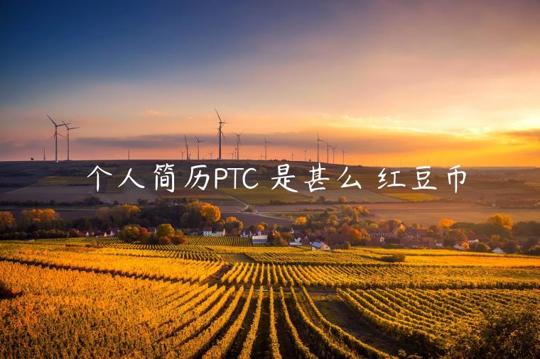 僴个人简历PTC 是甚么 红豆币