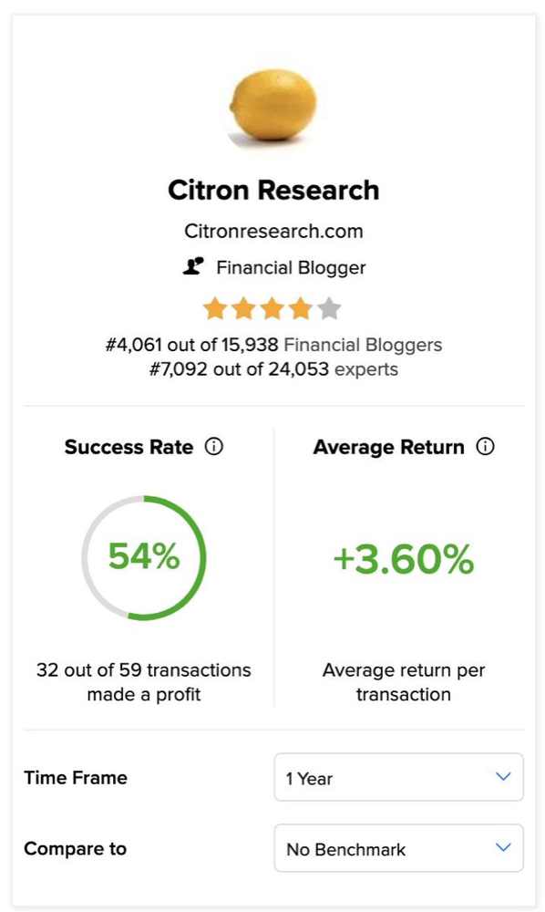 时隔两年 大空头香橼回归宣称继续做空ETH