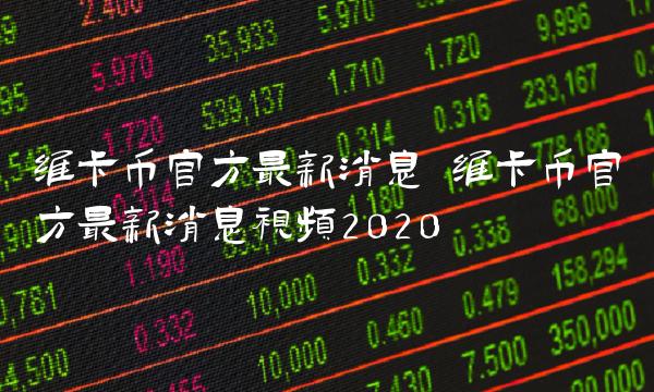 维卡币官方最新消息视频2020