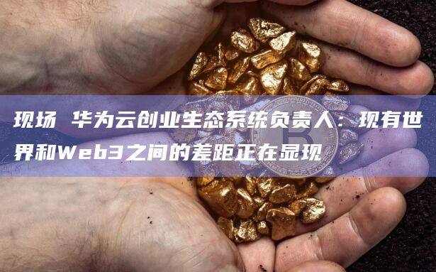 现场 华为云创业生态系统负责人：现有世界和Web3之间的差距正在显现