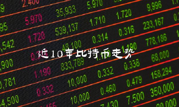 近10年比特币走势