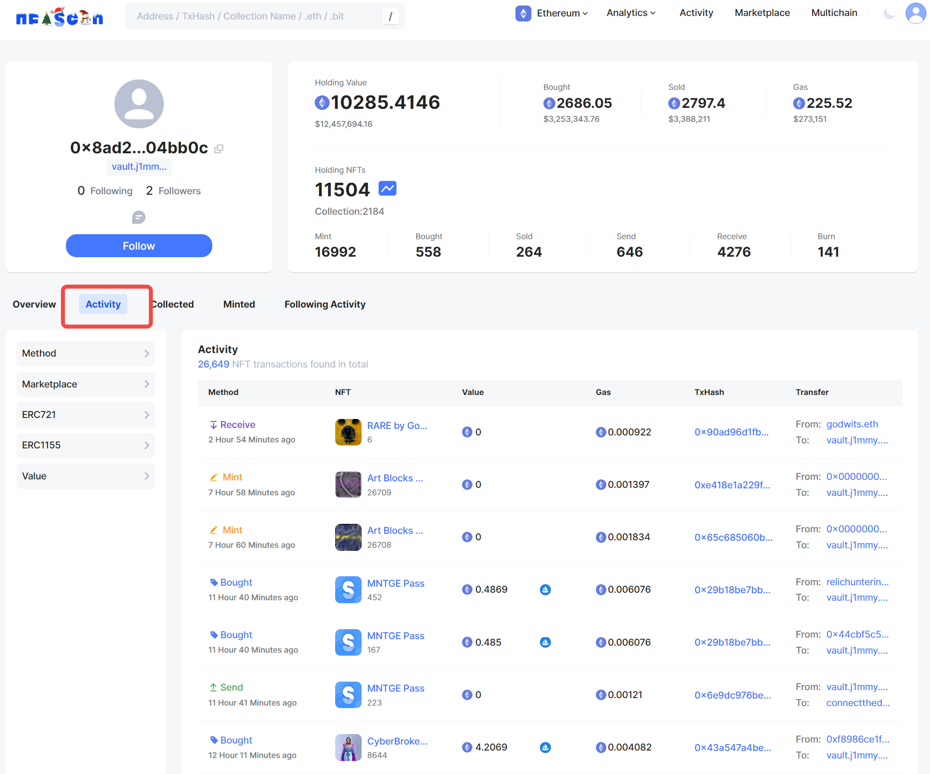 如何通过数据工具捕获早期 NFT 项目投资趋势6