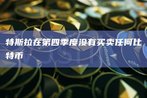 特斯拉在第四季度没有买卖任何比特币
