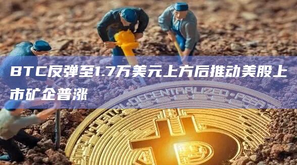 BTC反弹至1.7万美元上方后推动美股上市矿企普涨