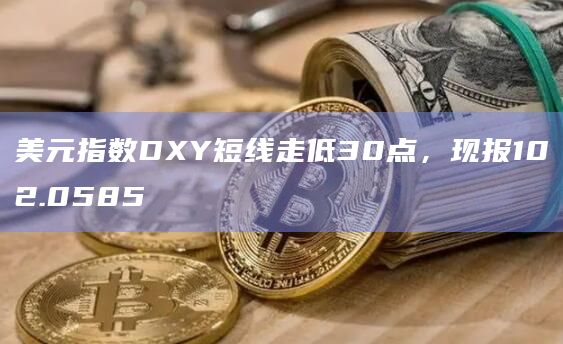 美元指数DXY短线走低30点,现报102.0585