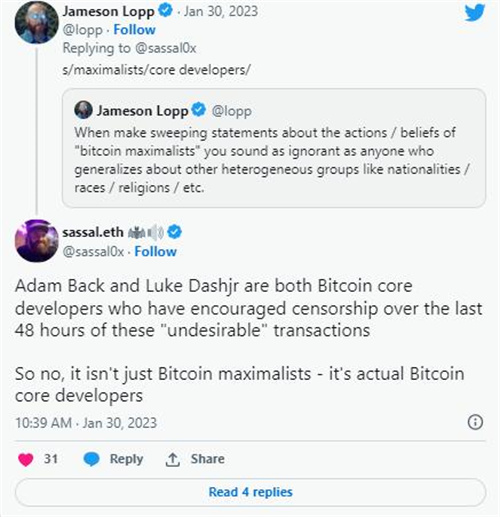 Ordinals协议引发了关于 NFT在比特币生态系统中的地位的争论