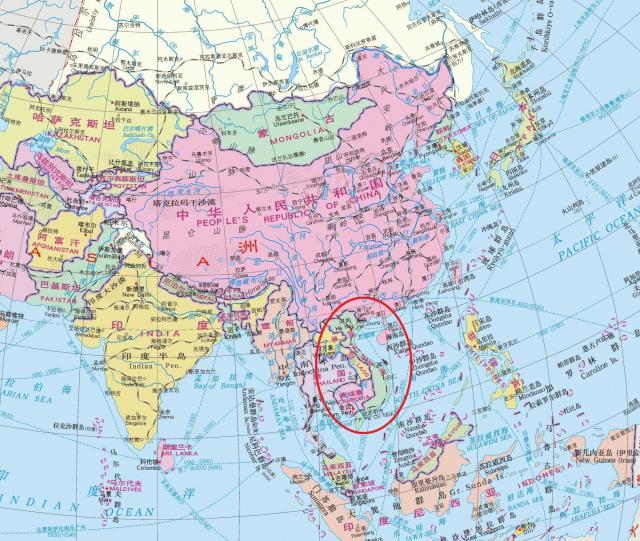越南相当于中国哪个省的面积（越南的省相当于中国的）