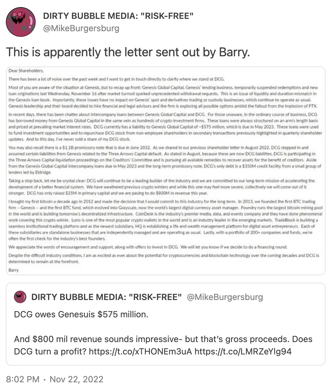 解读 DCG、Genesis 和 Barry Silbert 之间的戏剧性事件,DCG 目前情况如何?4 解读 DCG、Genesis 和 Barry Silbert 之间的戏剧性事件,DCG 目前情况如何?4