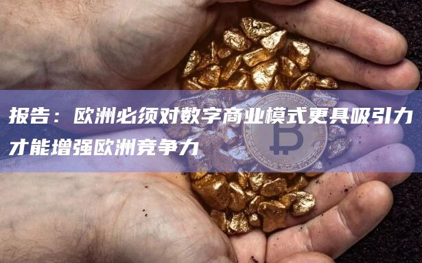 报告:欧洲必须对数字商业模式更具吸引力才能增强欧洲竞争力插图 报告:欧洲必须对数字商业模式更具吸引力才能增强欧洲竞争力