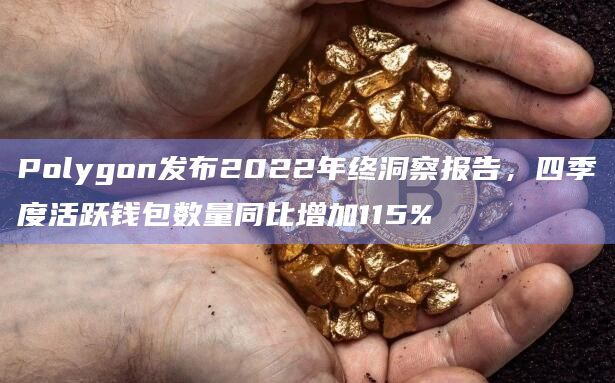 Polygon发布2022年终洞察报告，四季度活跃钱包数量同比增加115%