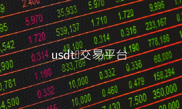 usdt币交易平台