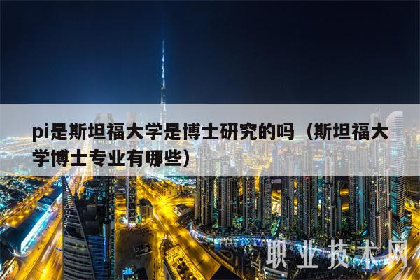 pi是斯坦福大学是博士研究的吗（斯坦福大学博士专业有哪些）