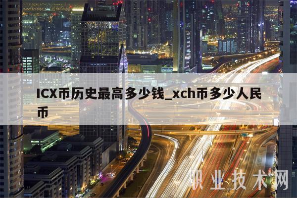 ICX币历史最高多少钱_xch币多少人民币