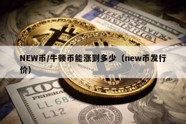 NEW币／牛顿币能涨到多少（new币发行价）
