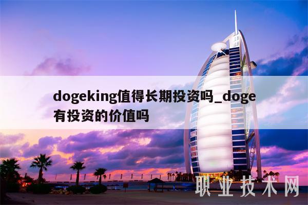 dogeking值得长期投资吗_doge有投资的价值吗