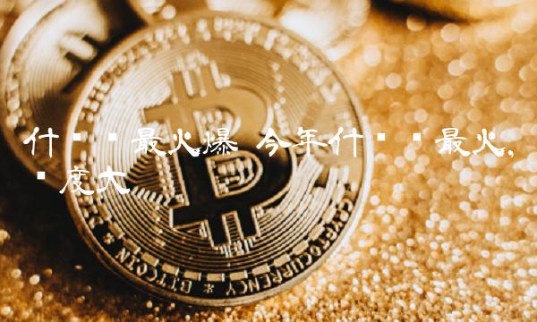 今年什么币最火,热度大