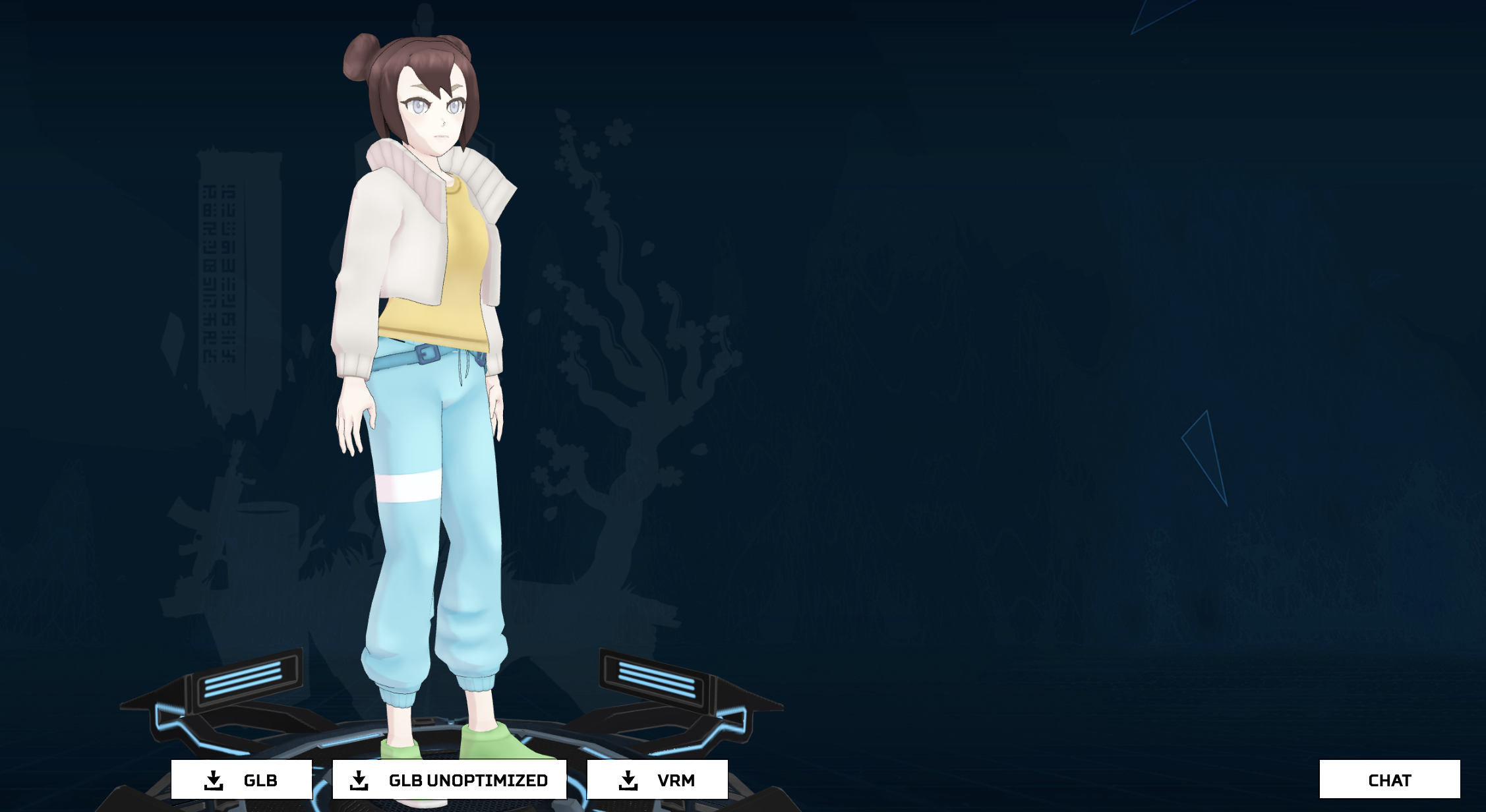 教程:如何创建一个 AI 元宇宙化身