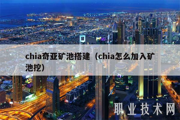 chia奇亚矿池搭建（chia怎么加入矿池挖）