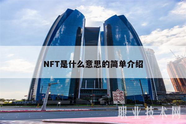 NFT是什么意思的简单介绍插图 NFT是什么意思的简单介绍