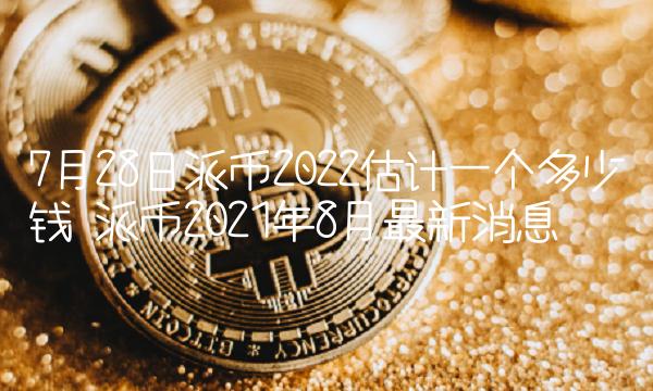 7月28日派币2022估计一个多少钱
