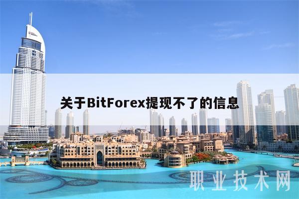 关于BitForex提现不了的信息