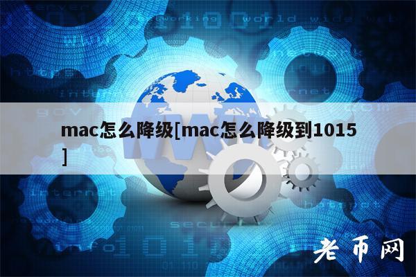 mac怎么降级[mac怎么降级到1015]